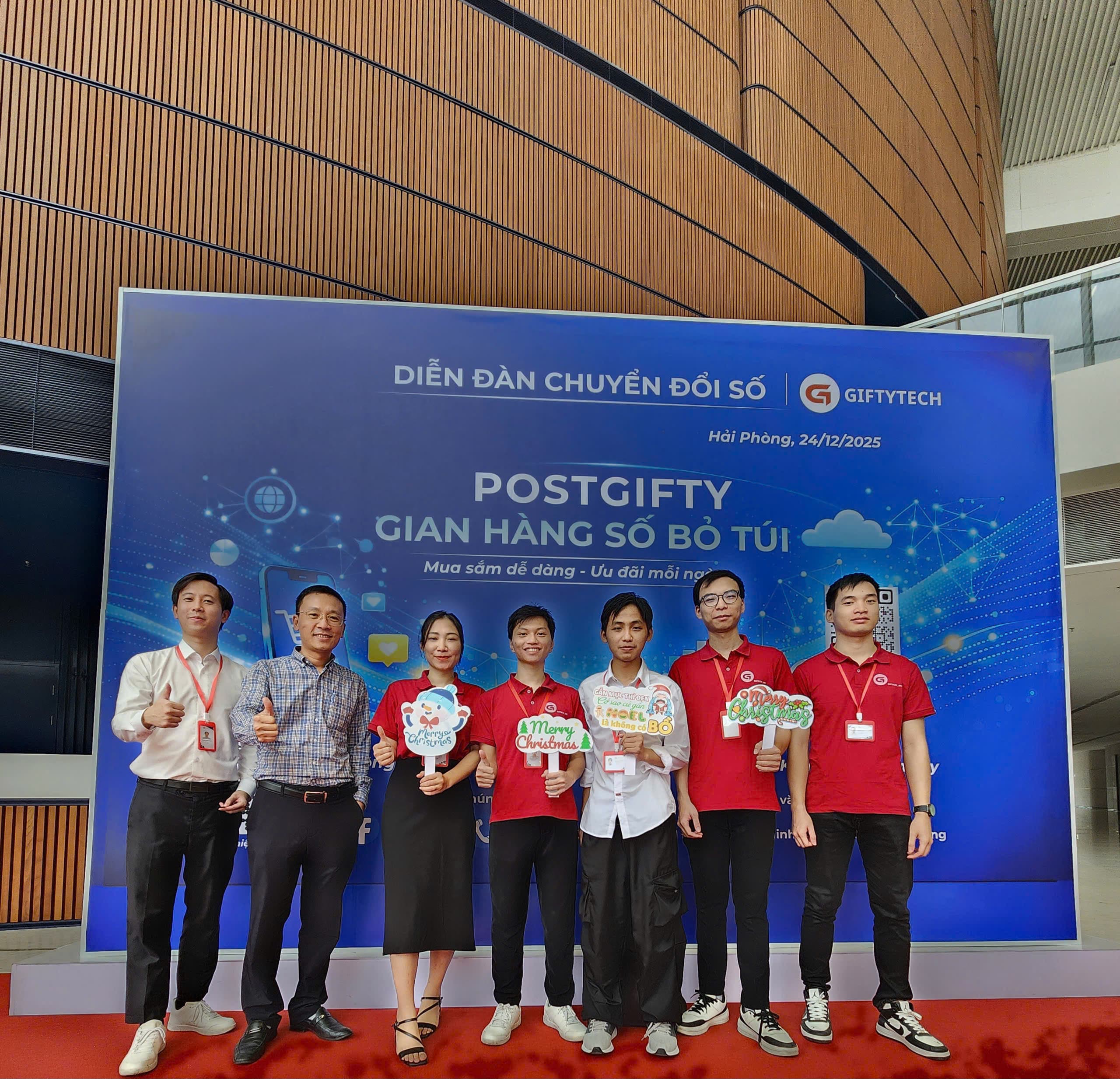 Gifty Tech giới thiệu PostGifty tại Diễn đàn Chuyển đổi số Hải Phòng, ngày 24/12/2025 (3)